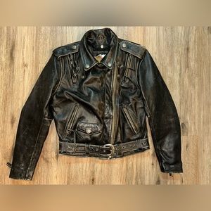 Vintage Harley Davidson Leather Jacket